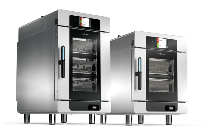 Two Converge multi-cook ovens, side by side